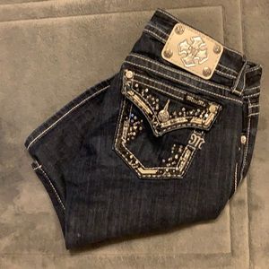 Miss Me Bermuda Jean Shorts